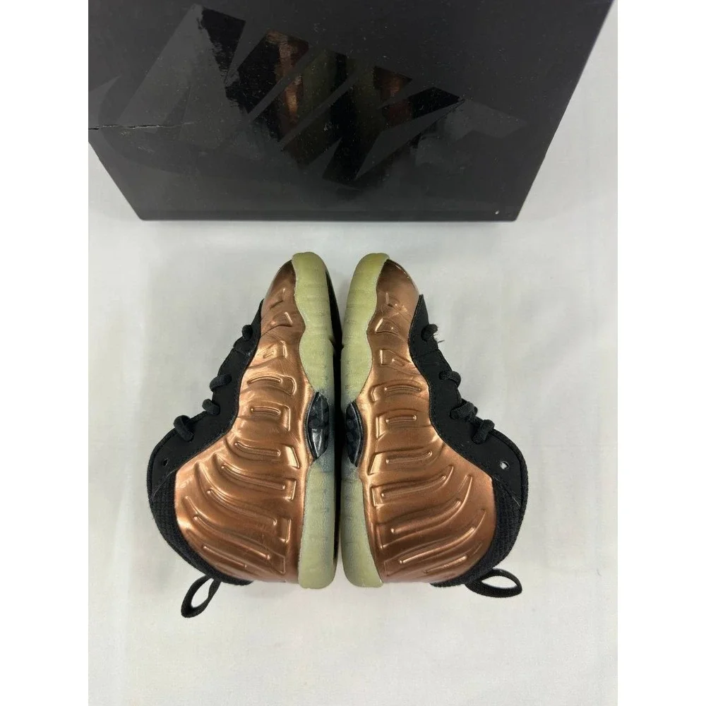 Nike Air Foamposite Little Posite One Copper Youth 723947-004 Size 7C